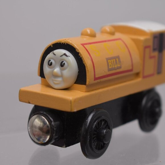 Bill SCC Engine 2003 - Thomas & Friends Wooden Railway Train Vintage Engine - Picture 9 of 11